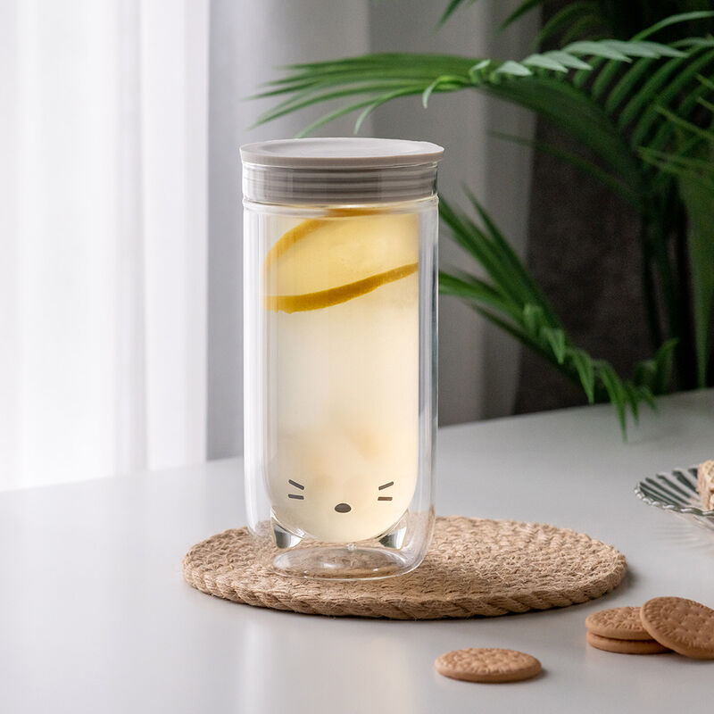 好玻zoo zoo雙層玻璃隨手杯/小熊、小貓, , hi-res image number null